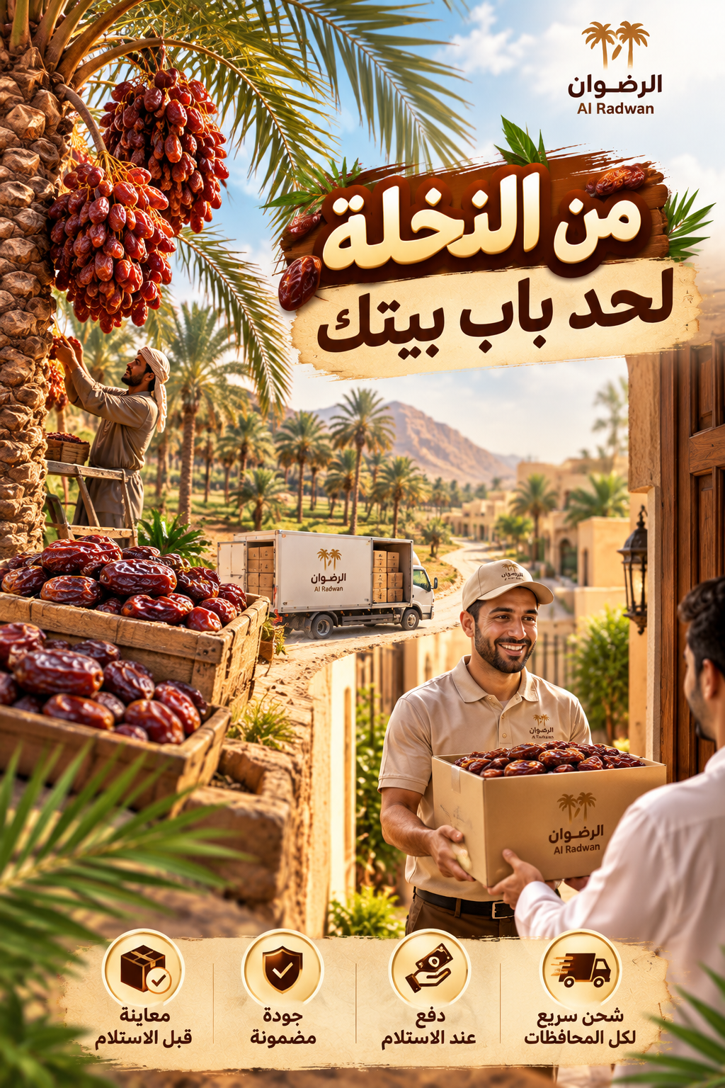 من النخلة لحد باب بيتك